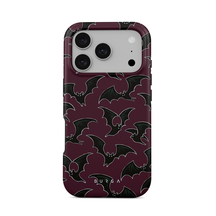 Burga iPhone 17 Pro Midnight Visitor Premium Case Compatible with Hybrid Dual-Layer Hard Shell + Silicone Protection - Scratch-Resistant Shockproof Mobile Cover - Image 1